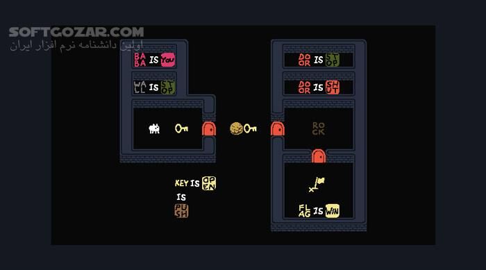 دانلود Baba Is You Build 448 + Prtable Version - دانلود بازی پازلی خلاقانه برای کامپیوتر - سافت گذر