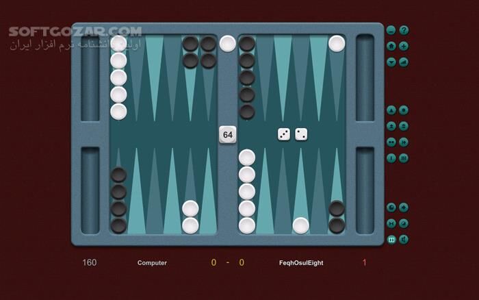دانلود Backgammon Classic v7.2 - دانلود بازی تخته نرد - بَک‌گامون کلاسیک نسخه‌ی 7.2 - سافت گذر