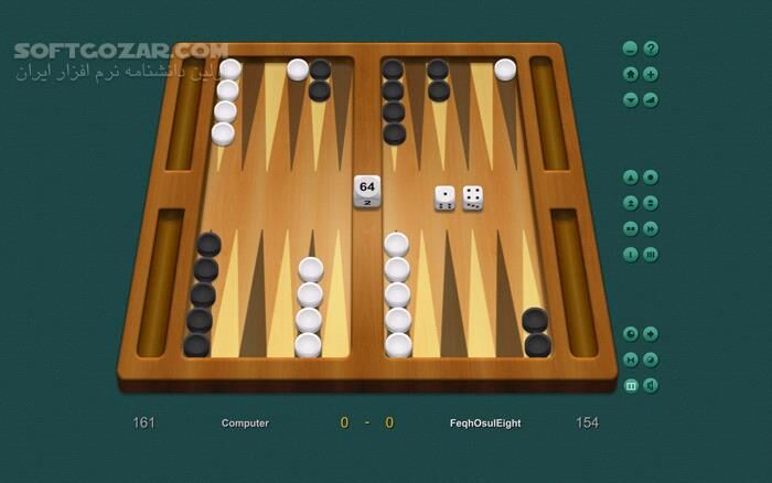 دانلود Backgammon Classic v7.2 - دانلود بازی تخته نرد - بَک‌گامون کلاسیک نسخه‌ی 7.2 - سافت گذر
