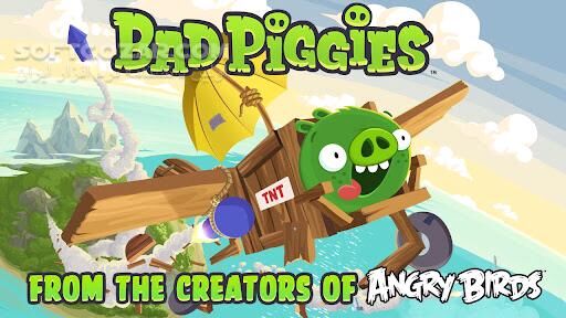 دانلود Bad Piggies 2.2.3 / HD 2.4.3141for Android +2.3 - دانلود بد پیگت برای اندروید - سافت گذر