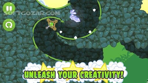 دانلود Bad Piggies 2.2.3 / HD 2.4.3141for Android +2.3 - دانلود بد پیگت برای اندروید - سافت گذر