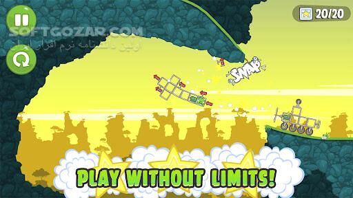 دانلود Bad Piggies 2.2.3 / HD 2.4.3141for Android +2.3 - دانلود بد پیگت برای اندروید - سافت گذر