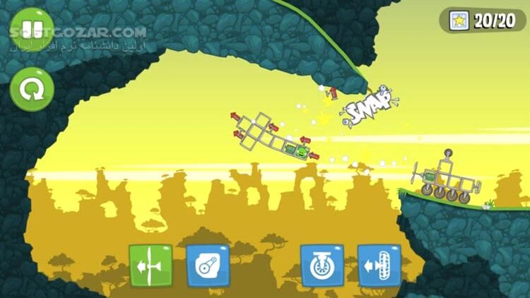 دانلود Bad Piggies 1.5.1 - دانلود بازی خوک های بد - سافت گذر