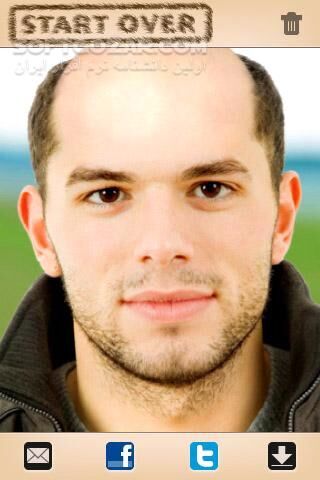 دانلود BaldBooth 2.4 for Android +2.3 - دانلود موهای سر خود را بتراشید! برای اندروید - سافت گذر