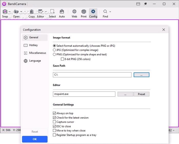 دانلود BandiCamera 5.06 - دانلود اسکرینشات از محیط ویندوز - سافت گذر