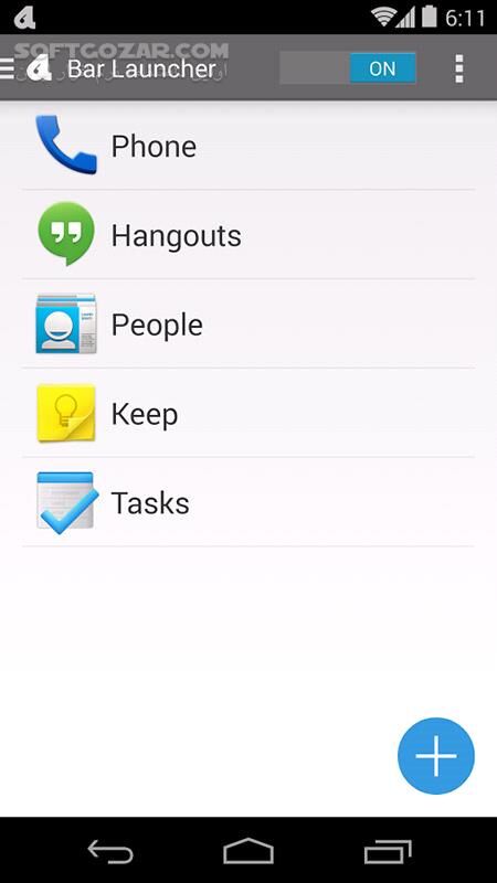 دانلود Bar Launcher 1.7.2 for Android +4.0 - دانلود لانچر نوار اطلاع رسانی برای اندروید - سافت گذر