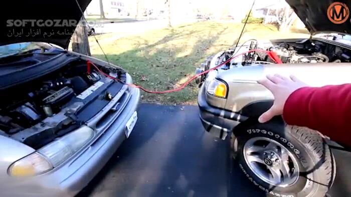 دانلود فیلم آموزش باتری به باتری خودرو به زبان فارسی + متن توضیحات و آموزش نکات دیگر مربوط به ایمنی خودرو - دانلود آموزش باتری به باتری - سافت گذر
