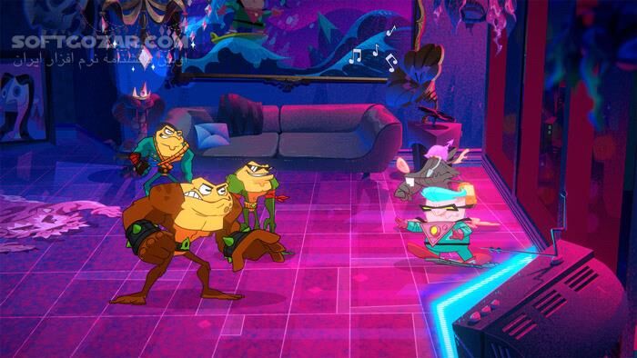 دانلود Battletoads - دانلود بازی اکشن برای کامپیوتر - سافت گذر