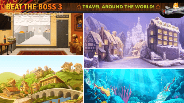 دانلود Beat the Boss 1 v2.64 / 2 v2.9.1 / 3 v2.0.3 / 4 v1.7.6 for Android +2.3 - دانلود مجموعه بازی های آزار رئیس! برای اندروید - سافت گذر