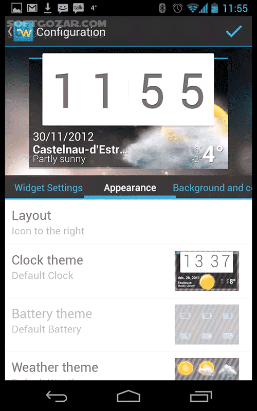 دانلود Beautiful Widgets 5.7.8 for Android +2.3 - دانلود پک ویجت های قابل استفاده برای اندروید برای اندروید - سافت گذر