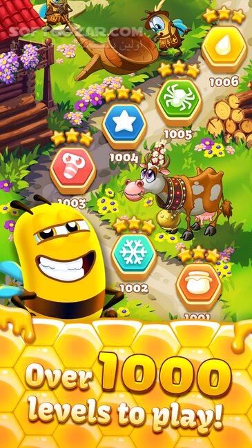 دانلود Bee Brilliant 1.88.3 for Android +4.0.3 - دانلود بازی زنبور عسل برای اندروید - سافت گذر