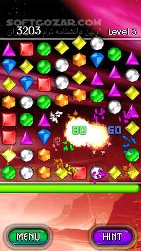 دانلود Bejeweled 2 2.0.20 for Android - دانلود بازی با جواهرات برای اندروید - سافت گذر
