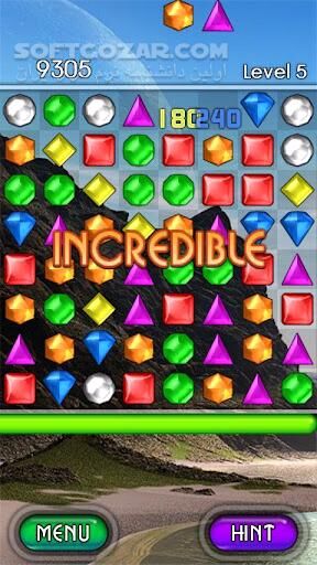 دانلود Bejeweled 2 2.0.20 for Android - دانلود بازی با جواهرات برای اندروید - سافت گذر