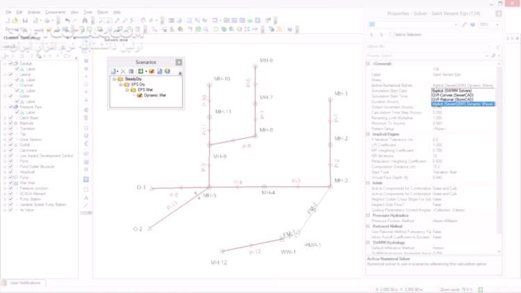 دانلود Bentley OpenFlows SewerGEMS CONNECT Edition 10.03.02.04 - دانلود طراحی و مدل سازی سامانه های فاضلابی با بنتلی - سافت گذر
