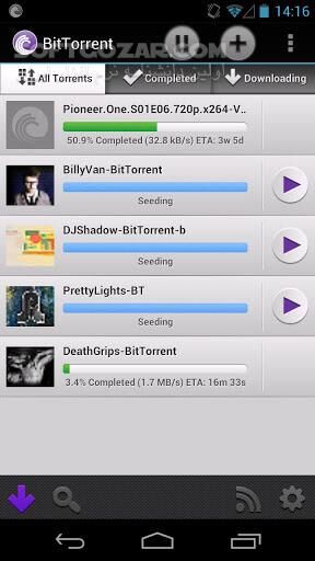 دانلود BitTorrent 8.2.52 Pro for Android +4.0 - دانلود بیت تورنت برای اندروید - سافت گذر