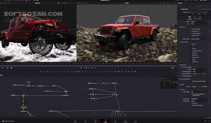 دانلود Blackmagic Design Fusion Studio 20.3 - دانلود جلوه های ویژه - سافت گذر