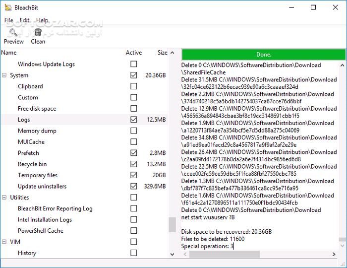 دانلود BleachBit 5.0.2.3065 - دانلود پاکسازی ویندوز - سافت گذر
