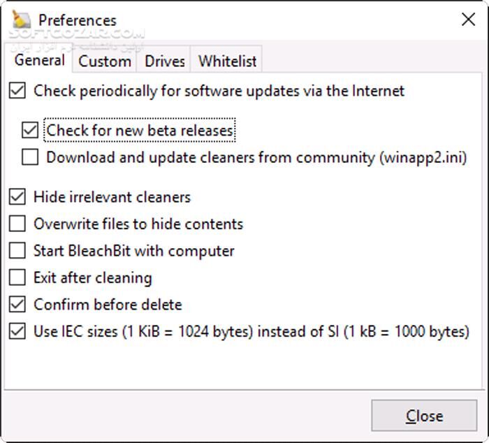 دانلود BleachBit 5.0.2.3065 - دانلود پاکسازی ویندوز - سافت گذر