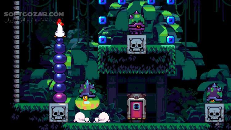 دانلود Bomb Chicken - دانلود بازی اکشن کم حجم برای کامپیوتر - سافت گذر