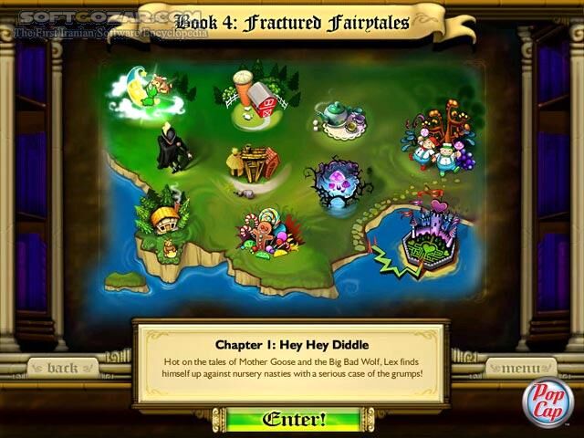 دانلود Bookworm Adventures Fractured Fairytales - دانلود بازی کرم دانشمند (پیدا کردن کلمات انگلیسی از میان حروف) - سافت گذر