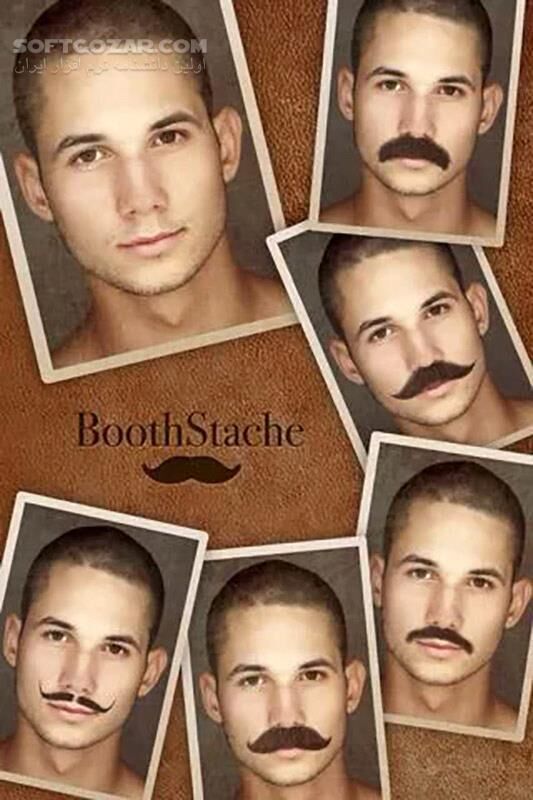 دانلود BoothStache 1.7 for Android +2.3 - دانلود برای خود سبیل بگذارید! برای اندروید - سافت گذر