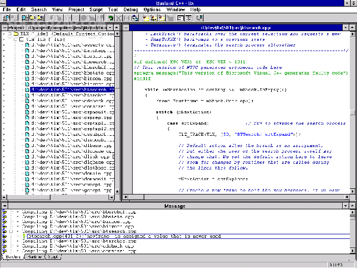 دانلود Borland C++ 5.02 & Compiler 5.5 - دانلود ابزار برنامه‌نویسی و کامپایلر Borland C++ - سافت گذر