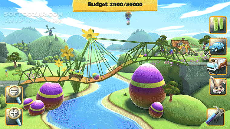 دانلود Bridge Constructor 8.2 for Android +4.0 - دانلود بازی پل سازی برای اندروید - سافت گذر