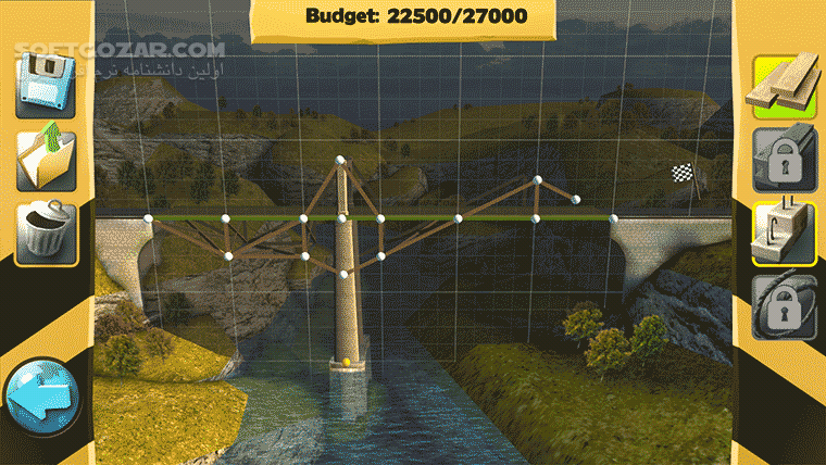 دانلود Bridge Constructor 8.2 for Android +4.0 - دانلود بازی پل سازی برای اندروید - سافت گذر