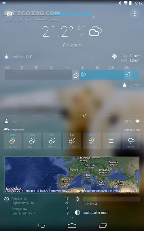 دانلود Bright Weather Premium 1.4.1 for Android +4.0 - دانلود آب و هوا برای اندروید - سافت گذر
