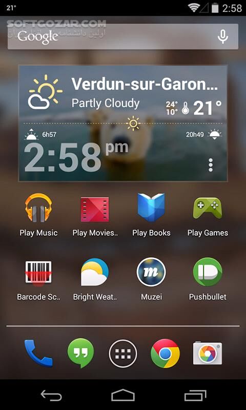 دانلود Bright Weather Premium 1.4.1 for Android +4.0 - دانلود آب و هوا برای اندروید - سافت گذر