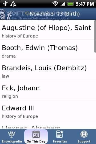 دانلود Britannica Encyclopedia 2013 v1.41 for Android +1.6 - دانلود دایره المعارف مصور بریتانیکا برای گوشی های آندروید برای اندروید - سافت گذر