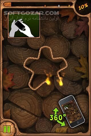 دانلود Burn The Rope 1.2.23 for Android +2.3 - دانلود طناب را آتش بزن برای اندروید - سافت گذر