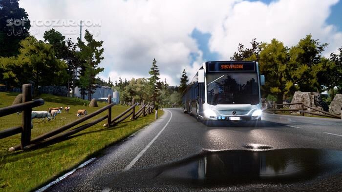دانلود Bus Simulator 18 + Updates - دانلود بازی شبیه ساز اتوبوس - سافت گذر