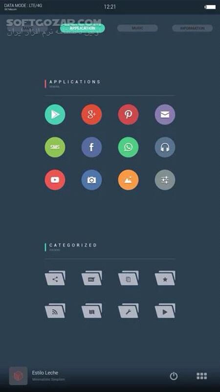 دانلود Buzz Launcher 1.9.7.07 for Android +4.0 - دانلود لانچر سبک باز برای اندروید - سافت گذر