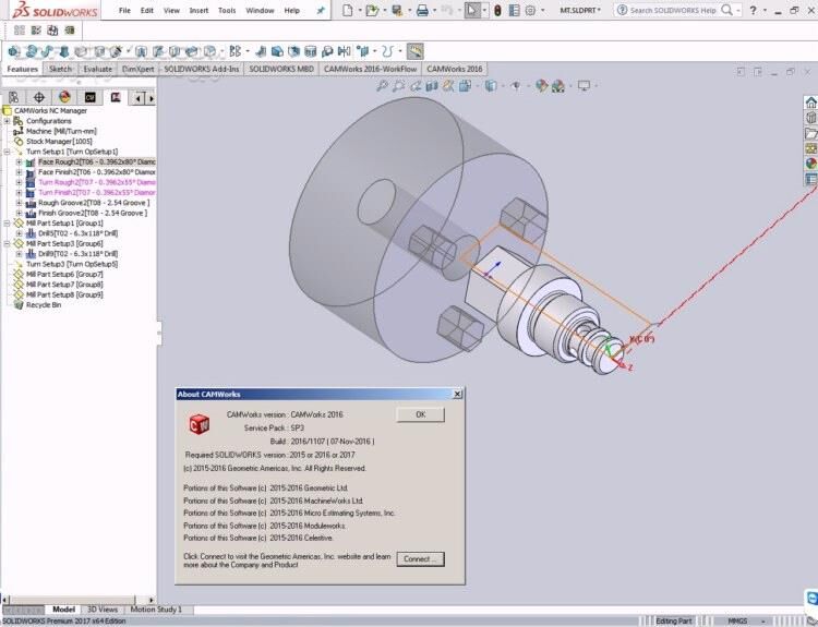 دانلود CAMWorks 2026 SP0 for SolidWorks / 2025 SP4 / 2022 SP4 / 2021 SP5 / 2020 SP5.1 / 2019 SP4.0 - دانلود نرم‌افزار کم ورکس ماشین‌کاری پیشرفته - سافت گذر