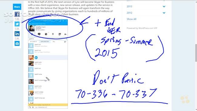 دانلود CBT Nuggets - Microsoft Lync Server 2013 70-337 - دانلود ناگت Lync - سافت گذر