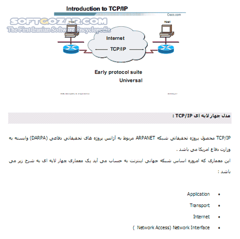 دانلود آموزش CCNA فارسی - دانلود کتاب آموزش سی سی ان ای - سافت گذر