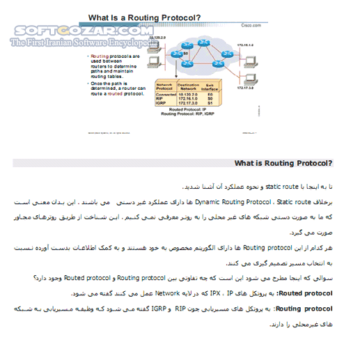 دانلود آموزش CCNA فارسی - دانلود کتاب آموزش سی سی ان ای - سافت گذر