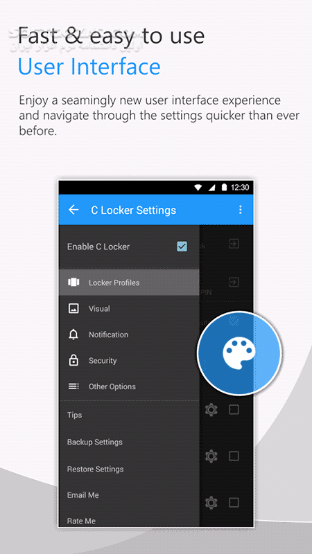 دانلود C Locker Pro 8.3.6.8 for Android +4.1 - دانلود قفل صفحه نمایش سی لوکر برای اندروید - سافت گذر