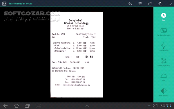 دانلود CamScanner Premium 7.5.5.251107000 for Android +5.0 - دانلود اسکنر موبایل برای اندروید - سافت گذر