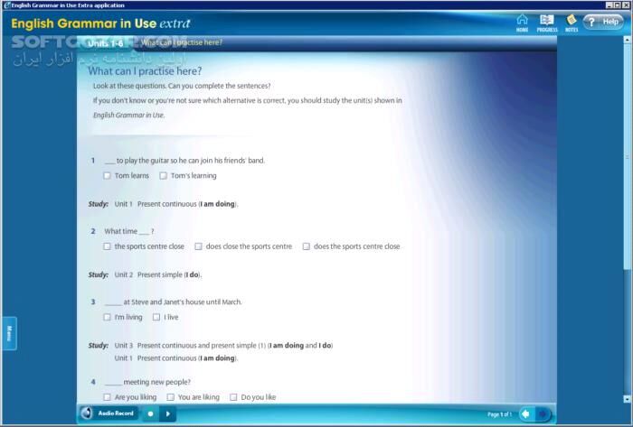 دانلود CAMBRIDGE English Grammar in Use (4th Edition) CD-ROM with Audio - دانلود مجموعه آموزشی گرامر زبان انگلیسی - سافت گذر