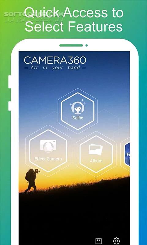 دانلود Camera360 Ultimate 9.9.36 for Android +4.0 - دانلود عکسبرداری حرفه ای دوربین 360 برای اندروید - سافت گذر