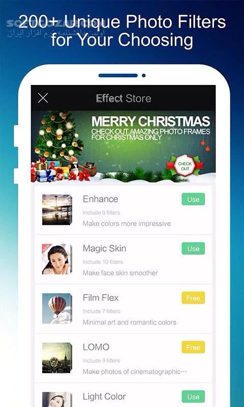 دانلود Camera360 Ultimate 9.9.36 for Android +4.0 - دانلود عکسبرداری حرفه ای دوربین 360 برای اندروید - سافت گذر