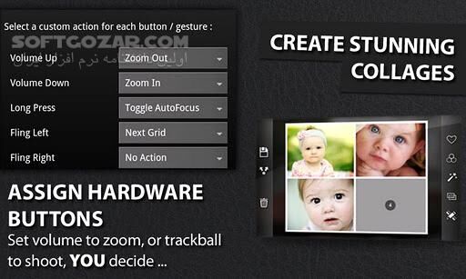 دانلود Camera ZOOM FX Premium 6.3.6 for Android +2.3 - دانلود دوربین زوم اف ایکس برای اندروید - سافت گذر