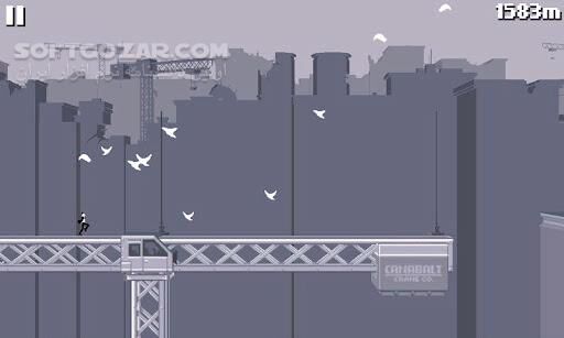 دانلود Canabalt HD 3.0 for Android +2.3 - دانلود بازی پرش از روی ساختمان ها برای اندروید - سافت گذر