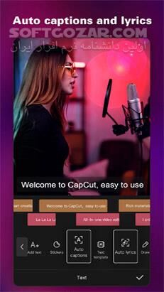 دانلود CapCut Video Editor 15.8.0 For Android +9.0 - دانلود کپ کات برای اندروید - سافت گذر
