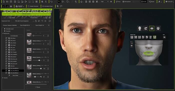 دانلود Reallusion Character Creator 5.02.0923.1 + Resource Pack - دانلود طراحی و مدلسازی کاراکترهای سه بعدی - سافت گذر