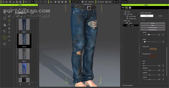 دانلود Reallusion Character Creator 5.02.0923.1 + Resource Pack - دانلود طراحی و مدلسازی کاراکترهای سه بعدی - سافت گذر