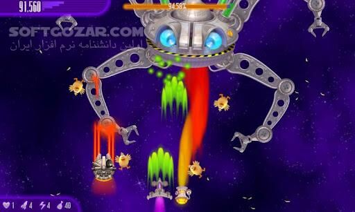 دانلود Chicken Invaders All Release for Android +2.3 - دانلود مجموعه بازی های مرغان مهاجم برای اندروید - سافت گذر