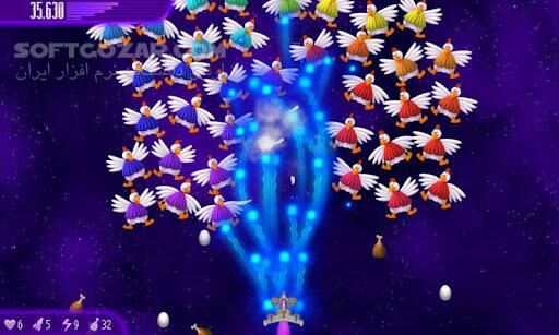 دانلود Chicken Invaders All Release for Android +2.3 - دانلود مجموعه بازی های مرغان مهاجم برای اندروید - سافت گذر